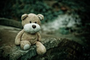 Vergessen, Vergessener Teddy, teddy bear, toy, plush