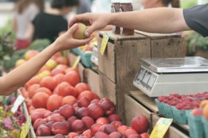 Äpfel, Markt, Supermarkt, Kaufen, Handel Verbraucher apples, farmer's market, buy