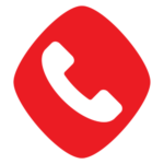 Netzleiter technisches Backoffice, Hotline IT-Support Telefon telephone icon red rot
